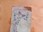 2 Rupees banknote