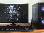 RTX 3070 R5 5600X with 250z Monitor Gaming Setup