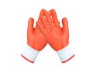 Rubber Coated Palm Cotton Hand Gloves Click