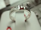 Ruby Gem Stone Silver Ring ("රතු මැණික්‌")