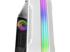 RUIX Twilight Gaming Casing white with RGB lights