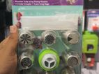 Russian YG-8 Nozzles Set 9 Pieces Icing tulips stainless steel
