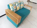 Rustic Finish 2 Seater Sofa