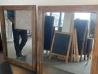 Rustic Mirrors Teak Frame