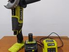 Ryobi cordless angle grinder