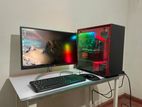 Ryzen 5 5600G Gaming PC + LG 27UL500 4K HDR Monitor