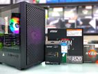 Ryzen 5 5600G MSI A520 DDR4 8GB RAM 128GB M.2 SSD 550W PSU Brand new PC
