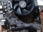 Ryzen 5 Cooler with Motherboard