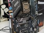 Ryzen 7 7800 X3 D with B650 Gaming Plus Motherboard Combo