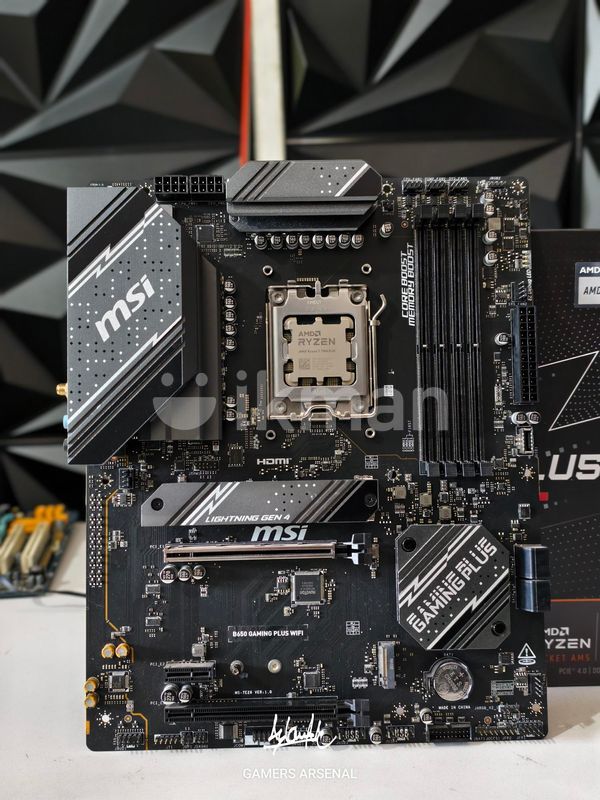 Ryzen 7 7800X3D + MSI B650 Gaming Plus WiFi Combo for Sale in