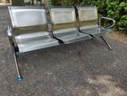 S/S 3 Seater Gang Chair
