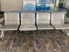 S/S Gang Chair/ Lobby Air Port Chair 4 Seater - Imported