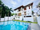 (S821) Super Luxury 2 Story House Sale in Baththaramulla