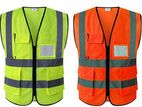 Safety Construction Jacket With Double Pockets
