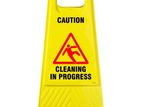 Safety Sign Board - Cleaning in Progress