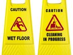 Safety Sign Board Wet Floor