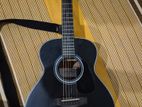 Saga GS600BK 3/4 Acoustic Guitar — Black