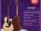 SAGA SA-700C 40 Cutaway Grand Auditorium Acoustic Guitar