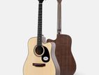 Saga SF-600CE 41'' Dreadnought Cutaway Electro Acoustic Guitar