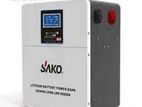 Sako Li-Wall 24 v 100 Ah Lithium Batteries for Storage Solar System