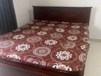 Sale – Teak Bed + 8” Arpico Spring Mattress