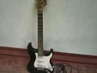 Samic Black Electric Guitar