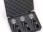 Samson R21 Dynamic Vocal Microphone - 3-Pack with Case