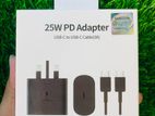 Samsung 25 W Pd Adapter Usb - C to Cable (3 A)