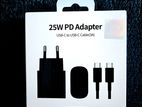 Samsung 25W PD Charger with Type-C Cable