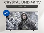 SAMSUNG 43 INCH 4K ULTRA HD SMART TV (DU7700)