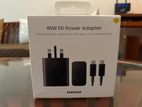 Samsung 45 W Adapter with Cable