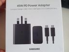 Samsung 45W PD Power Adapter