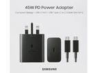 Samsung 45W PD Power Adapter USB-C to C Cable