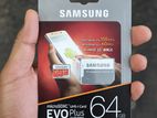 Samsung 64GB class 10 micro SD memory card