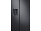 Samsung 660L Side-by-Side Ice Dispenser RS70 Refrigerator - RF70F65KNFME