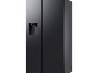 Samsung 660L Side-By-Side + Ice Dispenser RS70 Refrigerator RF70F65KNFME