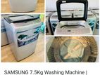 SAMSUNG 7.5KG. FULL AUTO WASHING MACHINE.