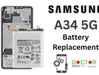 Samsung A34 5G Battery Replacement