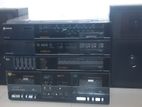 Samsung Double Deck Stereo with Two Speakers