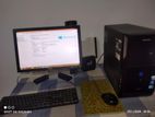 Samsung Dual Core PC and 17 Inch Dell Monitor