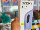 Samsung Galaxy A07 4/64GB (Brand New)