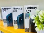 Samsung Galaxy A07 4GB/64GB (Brand New)