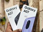 Samsung Galaxy A07 4GB/64GB (Brand New)