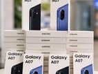 Samsung Galaxy A07 4GB RAM - 128GB ROM (Brand New)