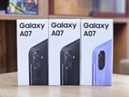 Samsung Galaxy A07 6/128GB (Brand New)