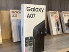 Samsung Galaxy A07 6GB/128GB (Brand New)