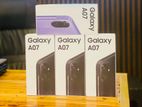 Samsung Galaxy A07 8GB+256GB BLACK (Brand New)