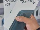Samsung Galaxy F07 4GB/64GB} (Brand New)