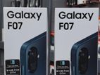 Samsung Galaxy F07 64GB 4GB (Brand New)
