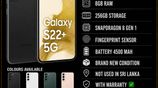 Samsung Galaxy S22+ 256GB 5G Fullset (Used)